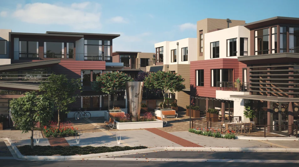 The Brant Exterior Rendering Daylight