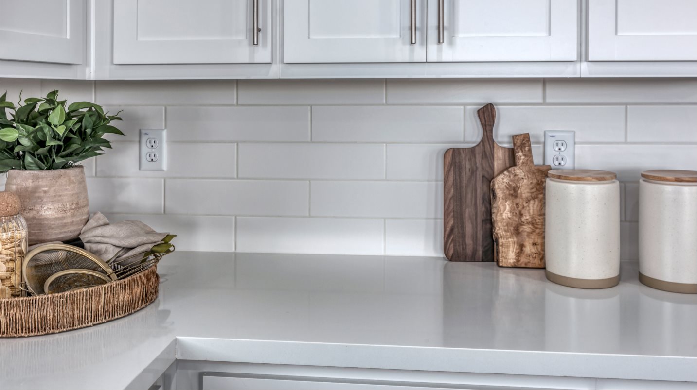 Kitchen backsplash