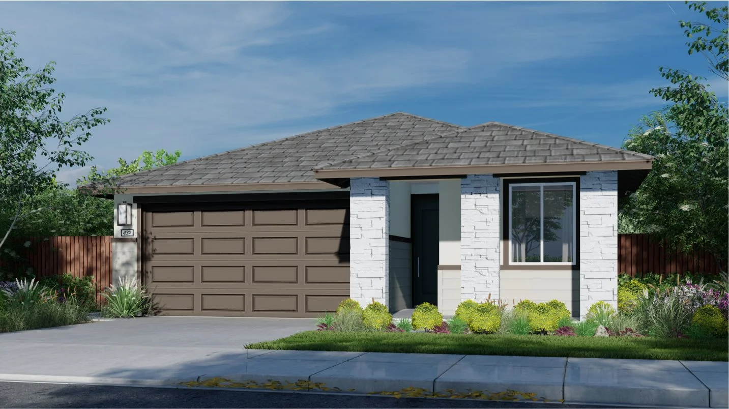 Residence 1423 Elevation B - Artisan Prairie 