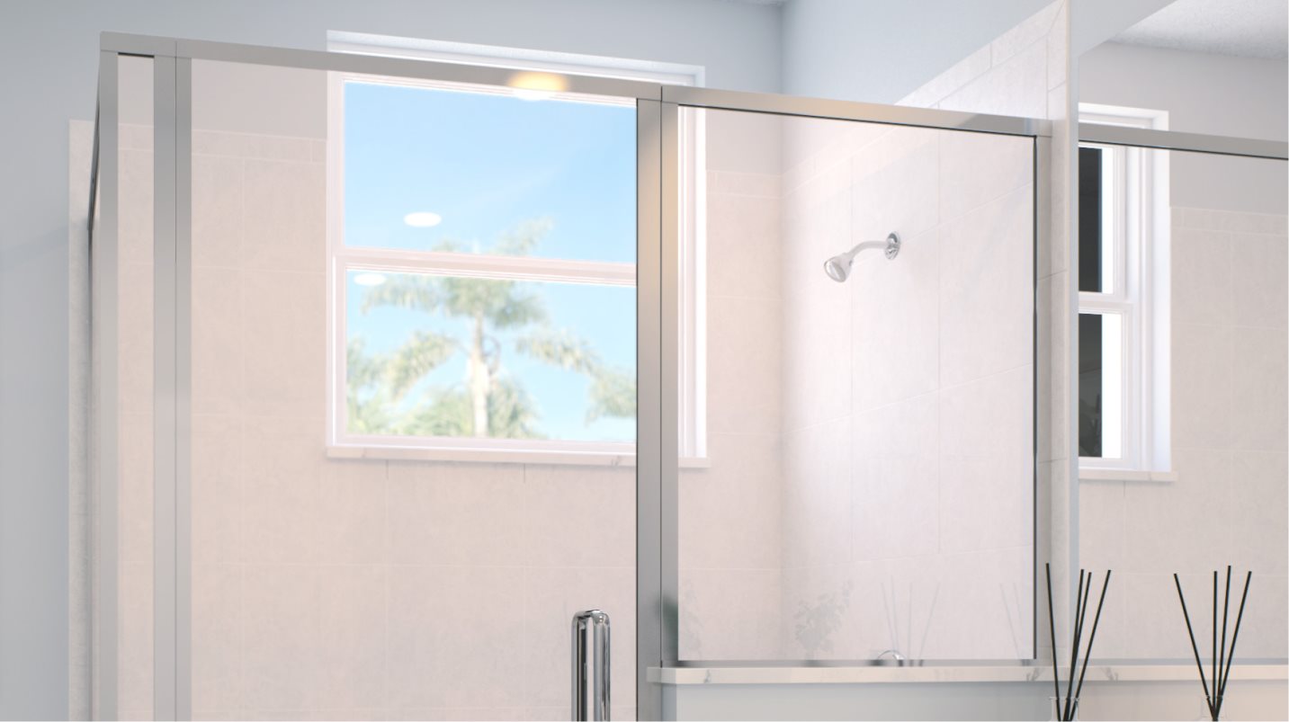Owners suite shower