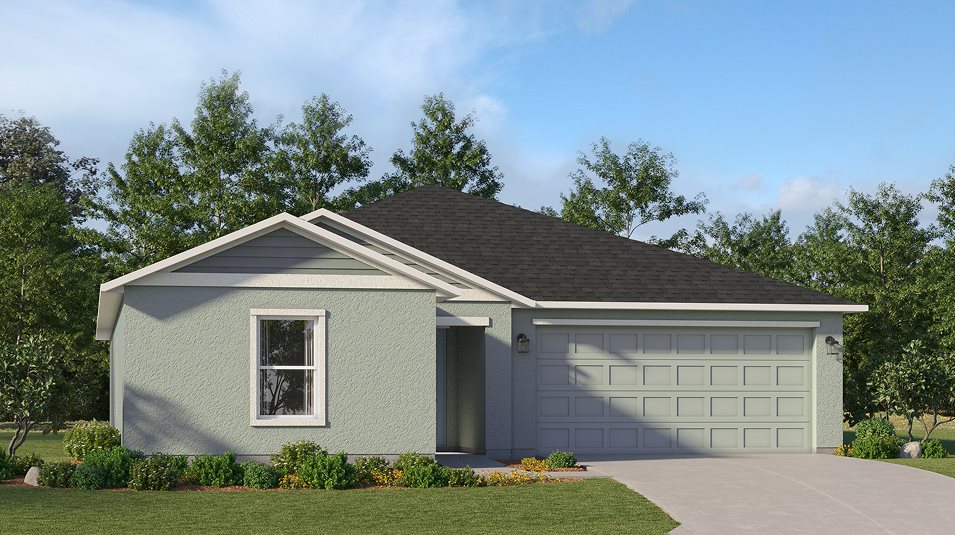 A ranch-inspired exterior 