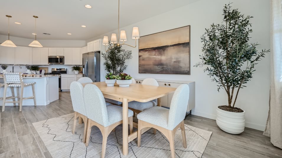 Sage dining room