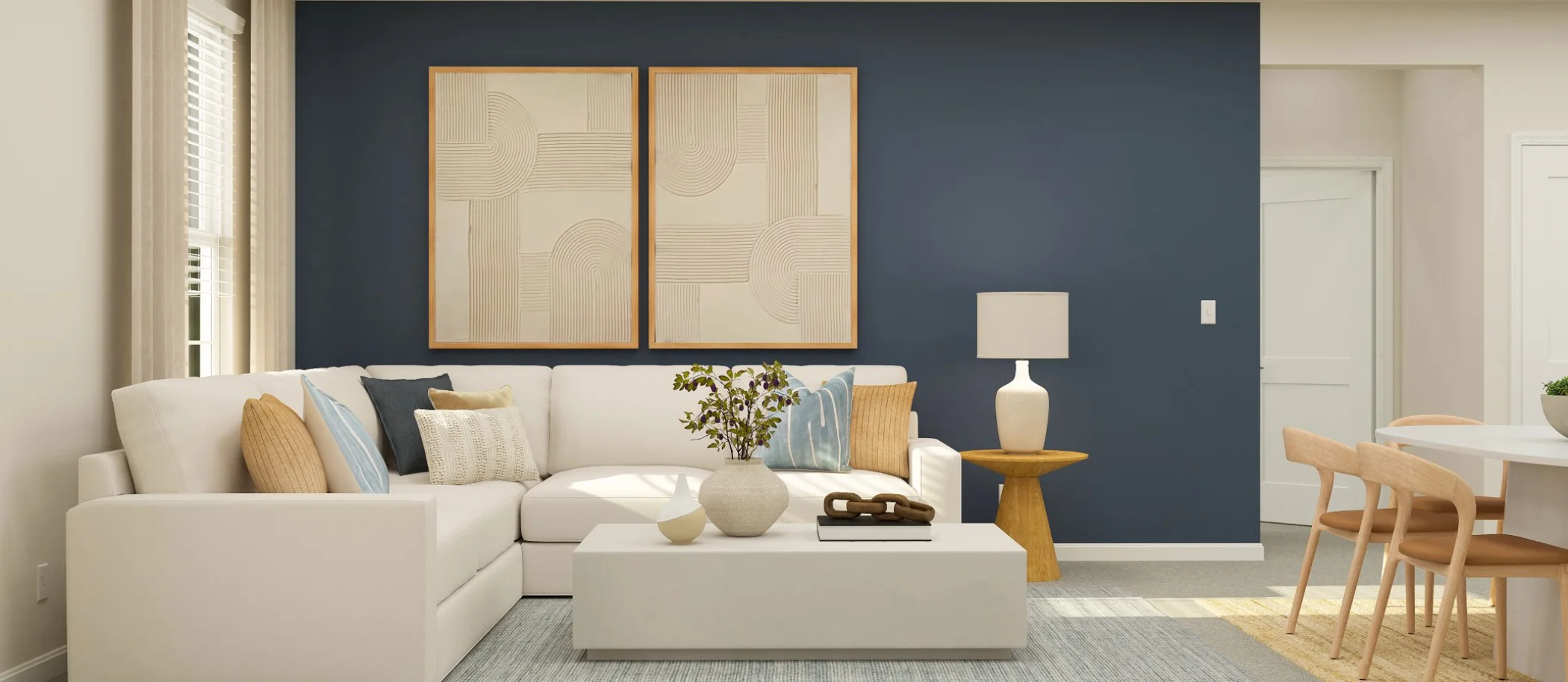 Truman family room
