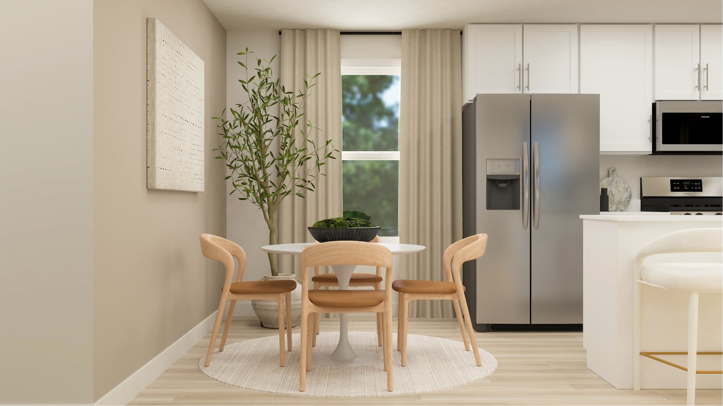 Cedar dining room