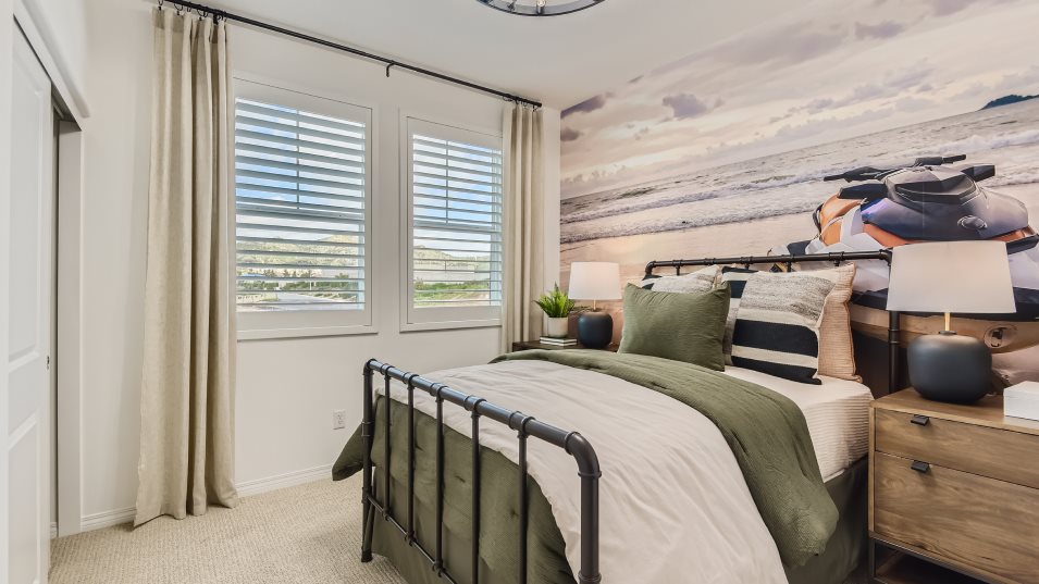 Furnished bedroom 3