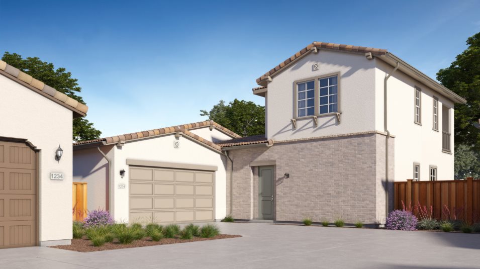 Adobe ranch home exterior image