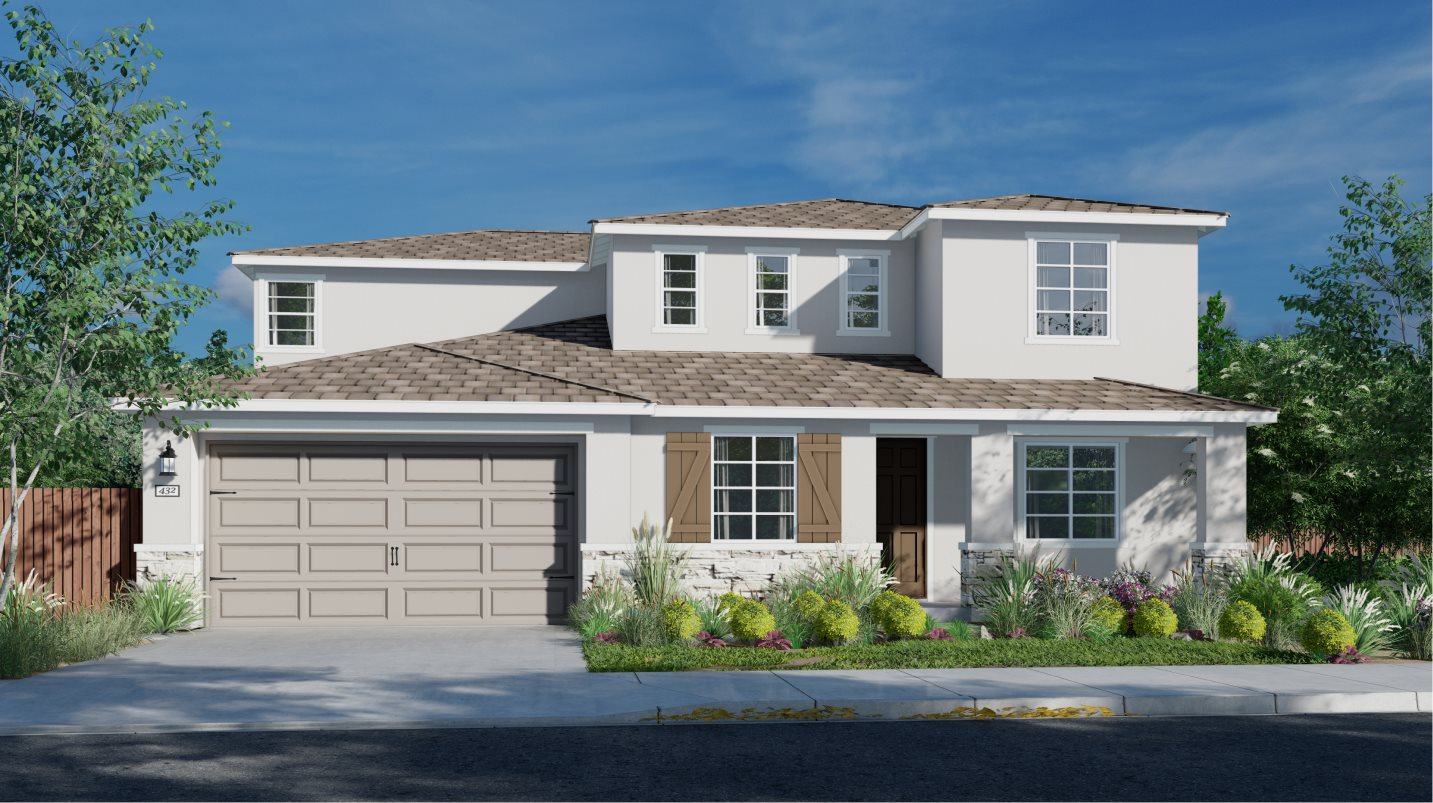 Residence 3167 Elevation B - Prairie