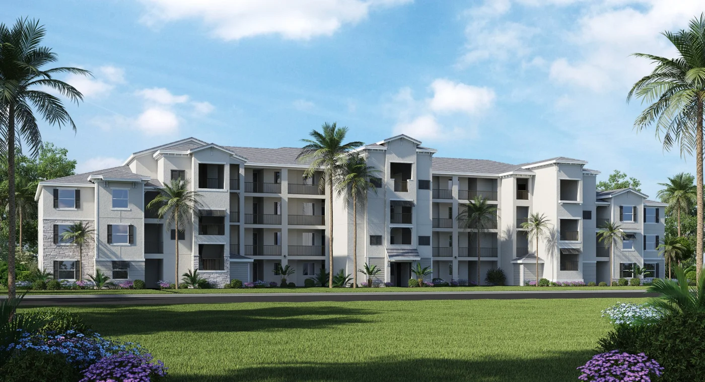 rendering of condos for sale at wellen park golf and country club by lennar