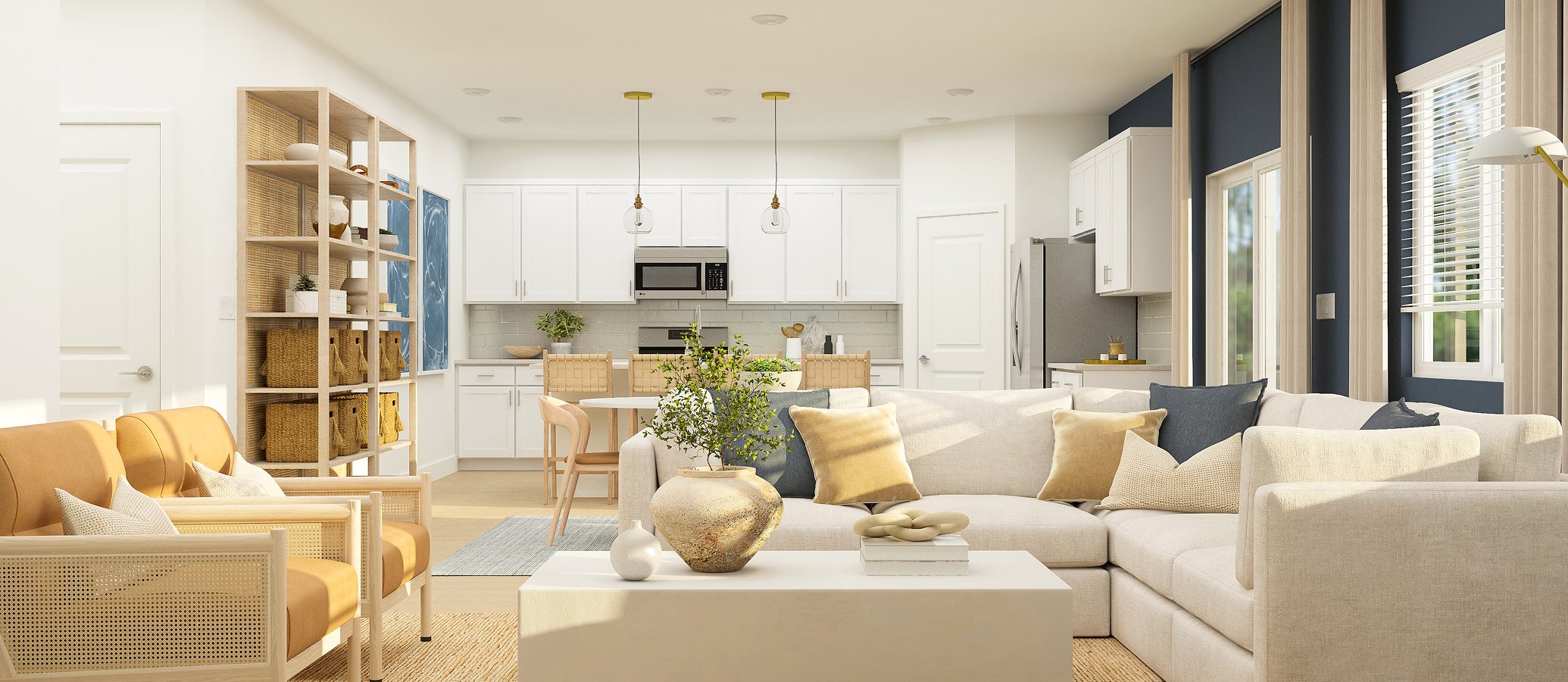 Residence 3 Family Room Plan Hero Image