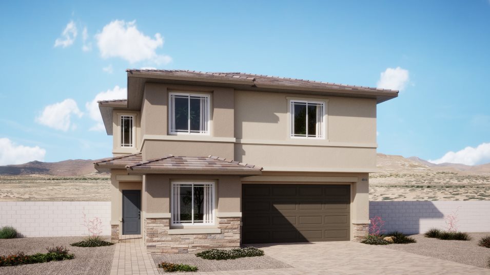 Exterior C home rendering