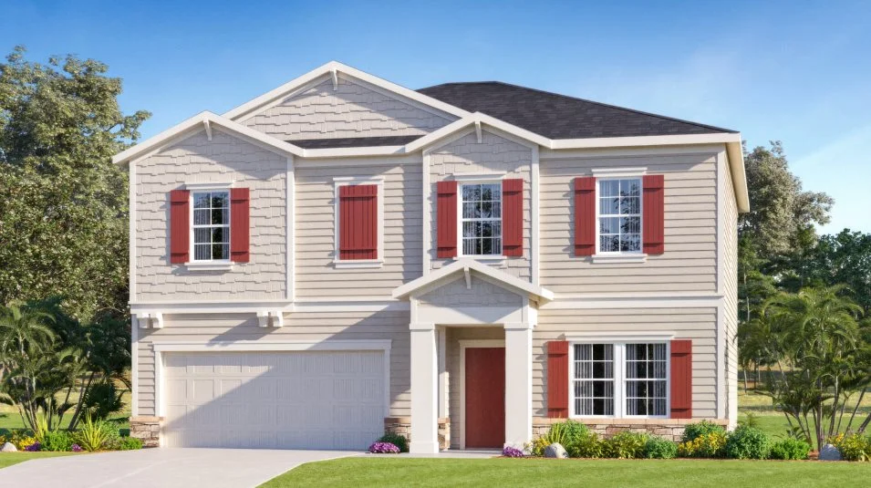 A cottage-inspired exterior