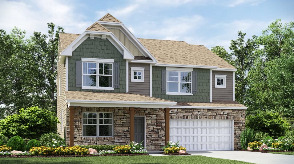 Grisham 2 Car Garage Exterior C