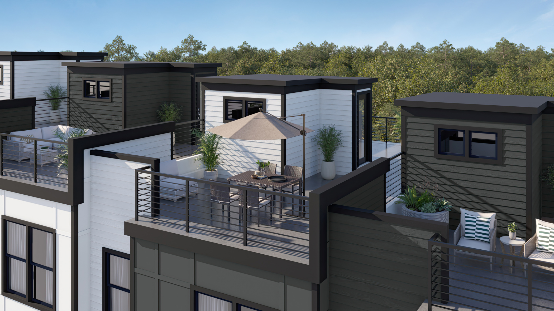 City Vista Songbird 5plex rooftop