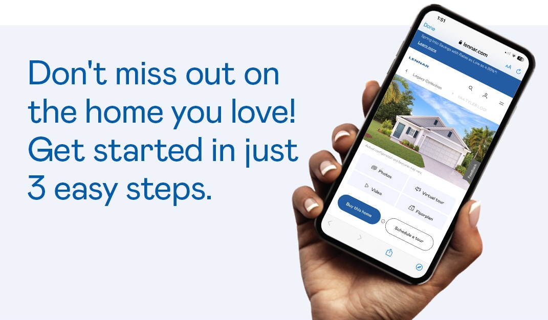 Lennar Fast Track New Home Buying 