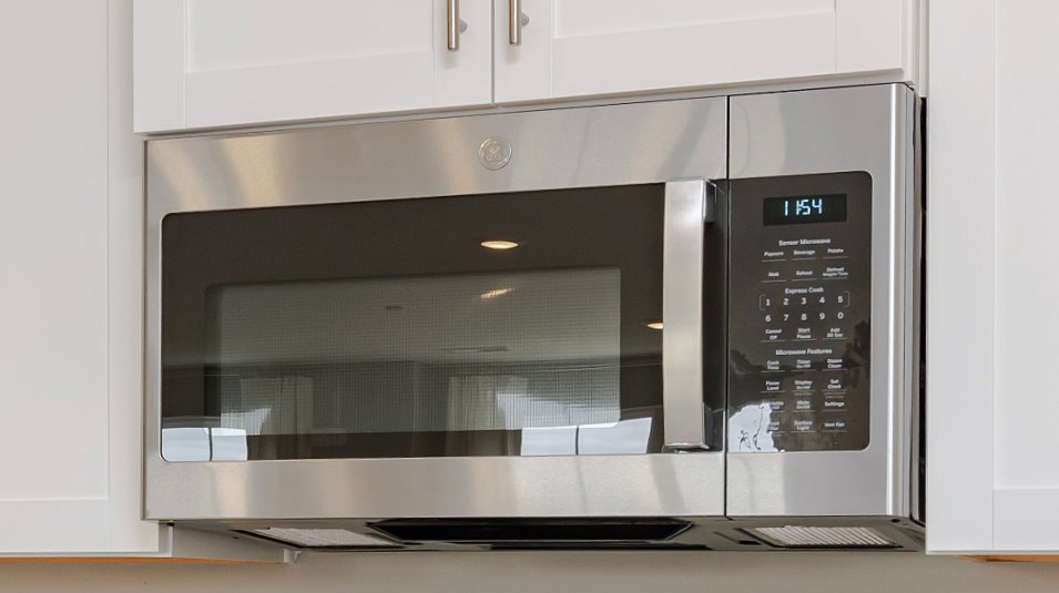 Stainless steel microwave