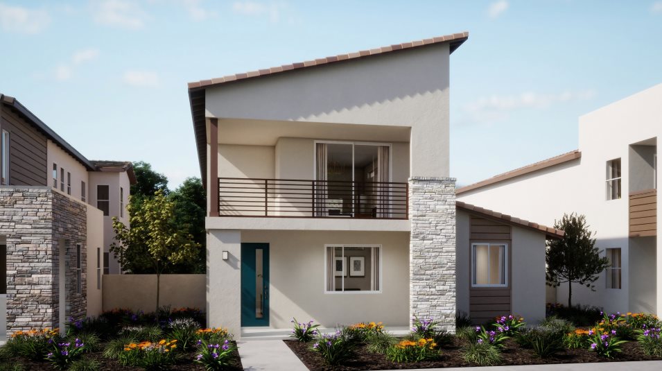 Transitional style home image