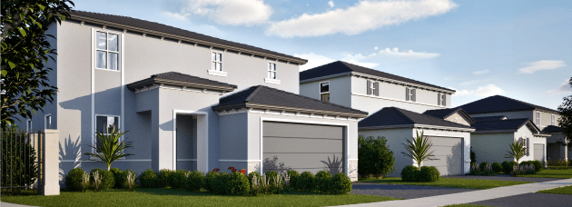Exterior of a Lennar home