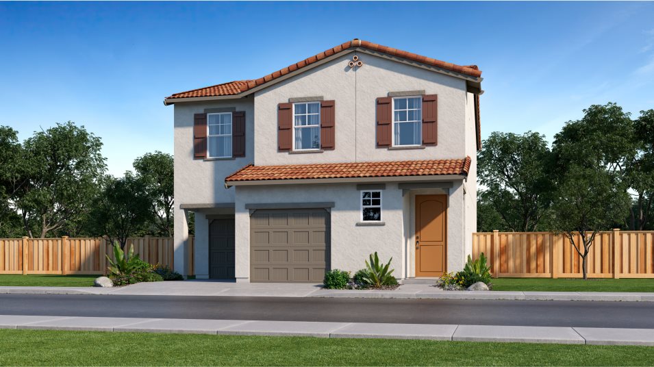 Mission-style home exterior