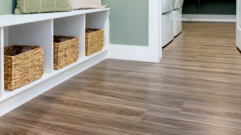 Luxury vinyl flooring