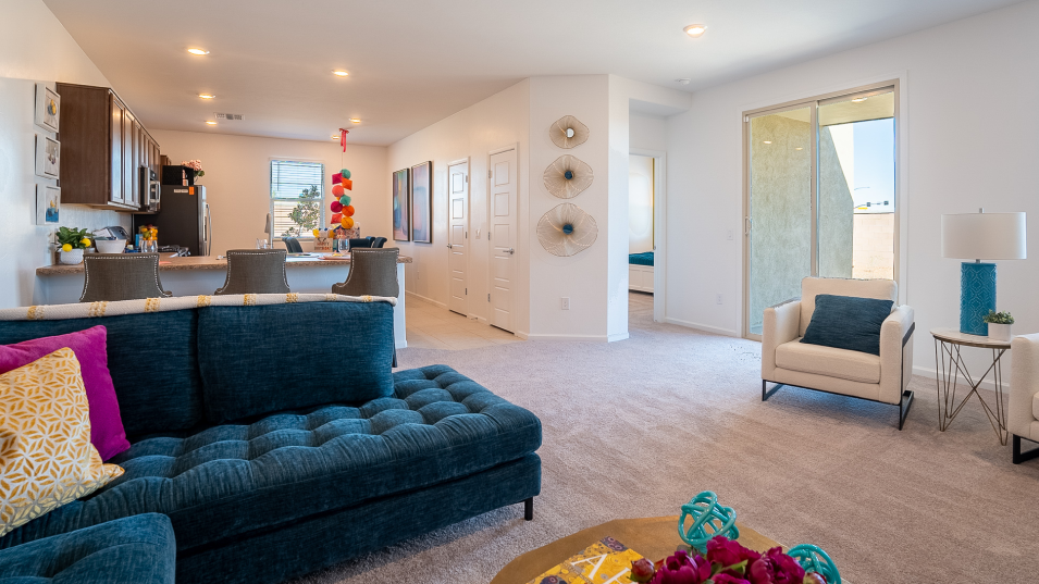 Pantano Living room and kitchen