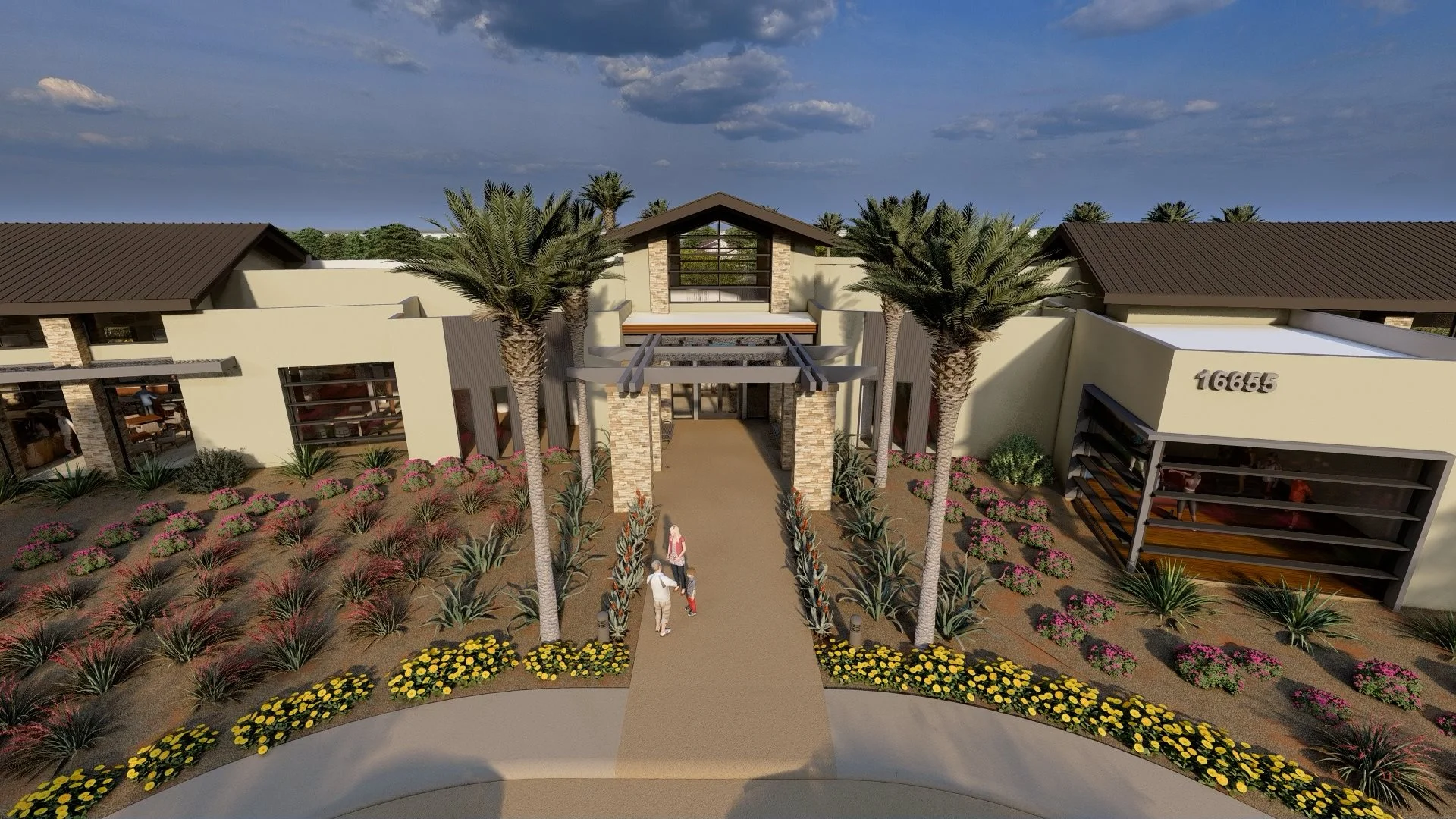 Asante Artisan aerial view masterplan with amenities