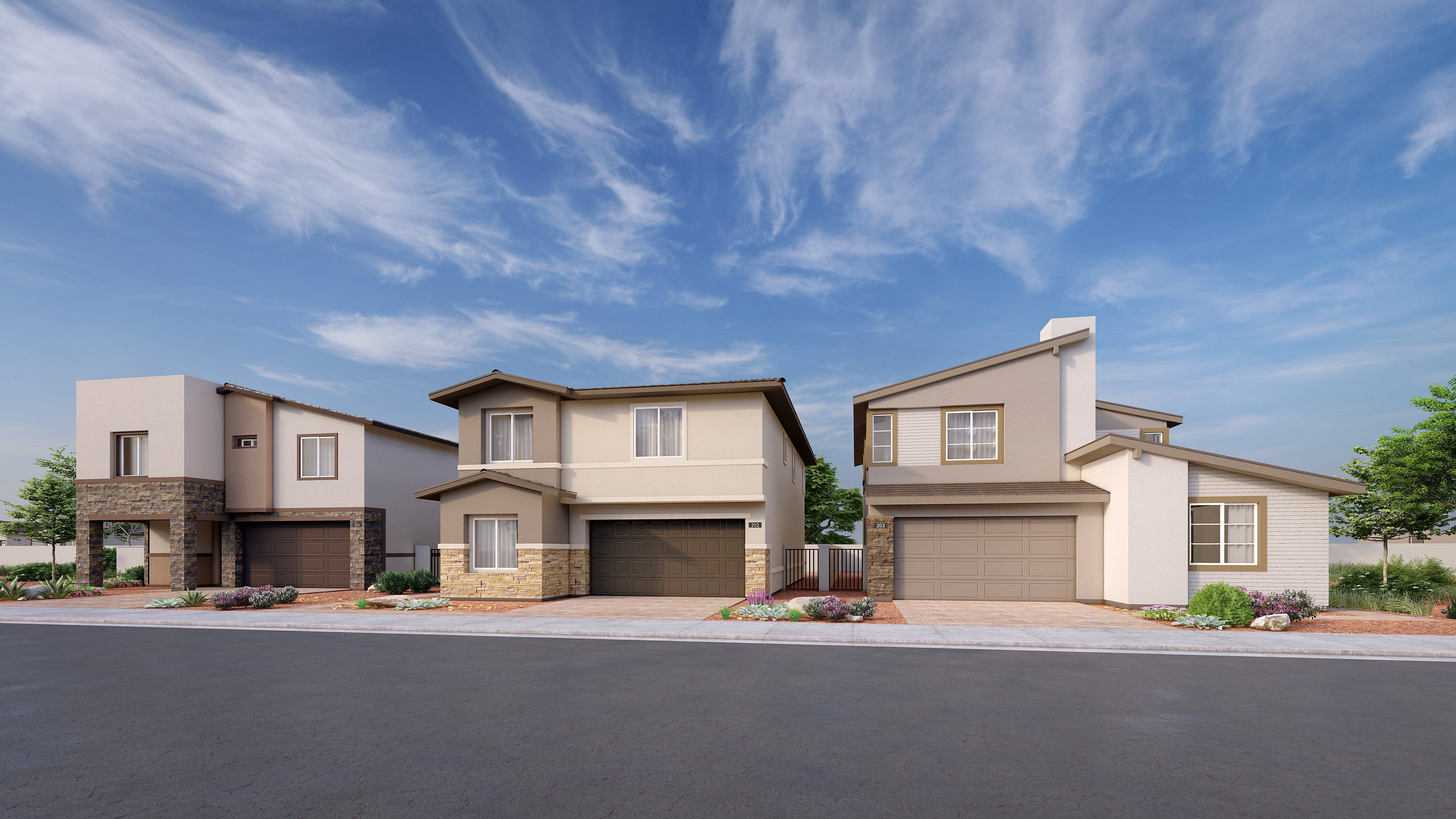 Landmark Black Mountain Ranch Streetscape