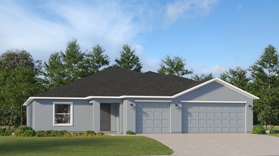 A ranch-inspired exterior