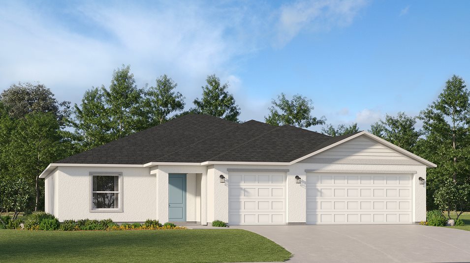 A ranch-inspired exterior