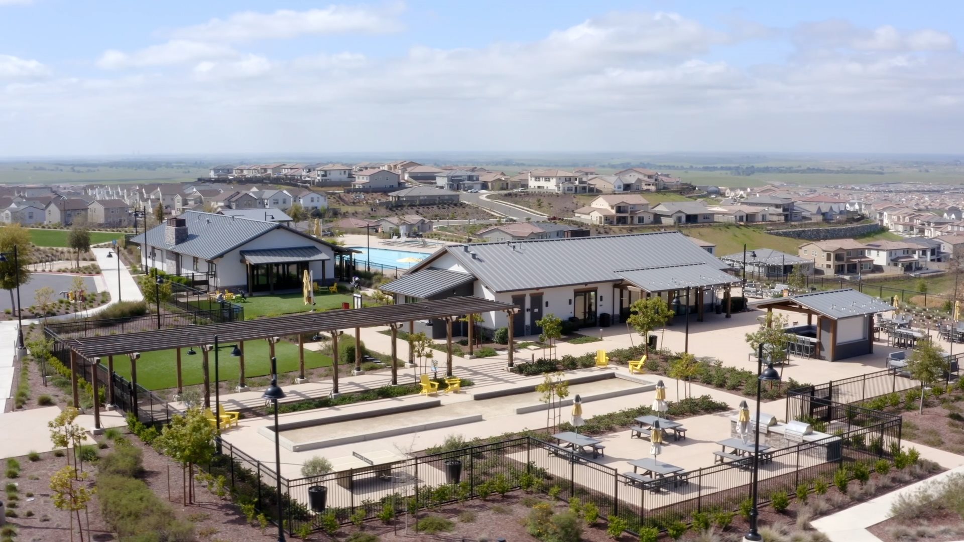 Brass Pointe at Russell Ranch Aerial view