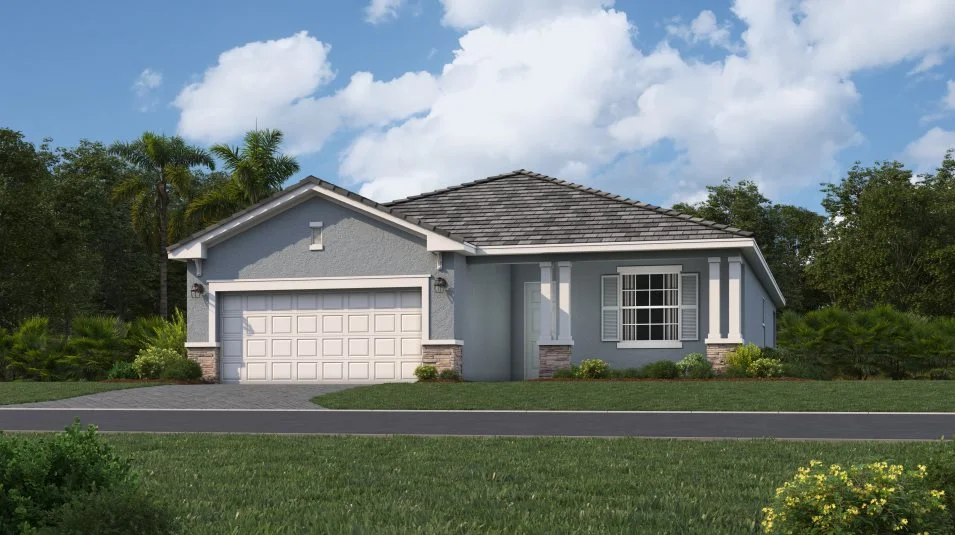 A ranch-inspired exterior
