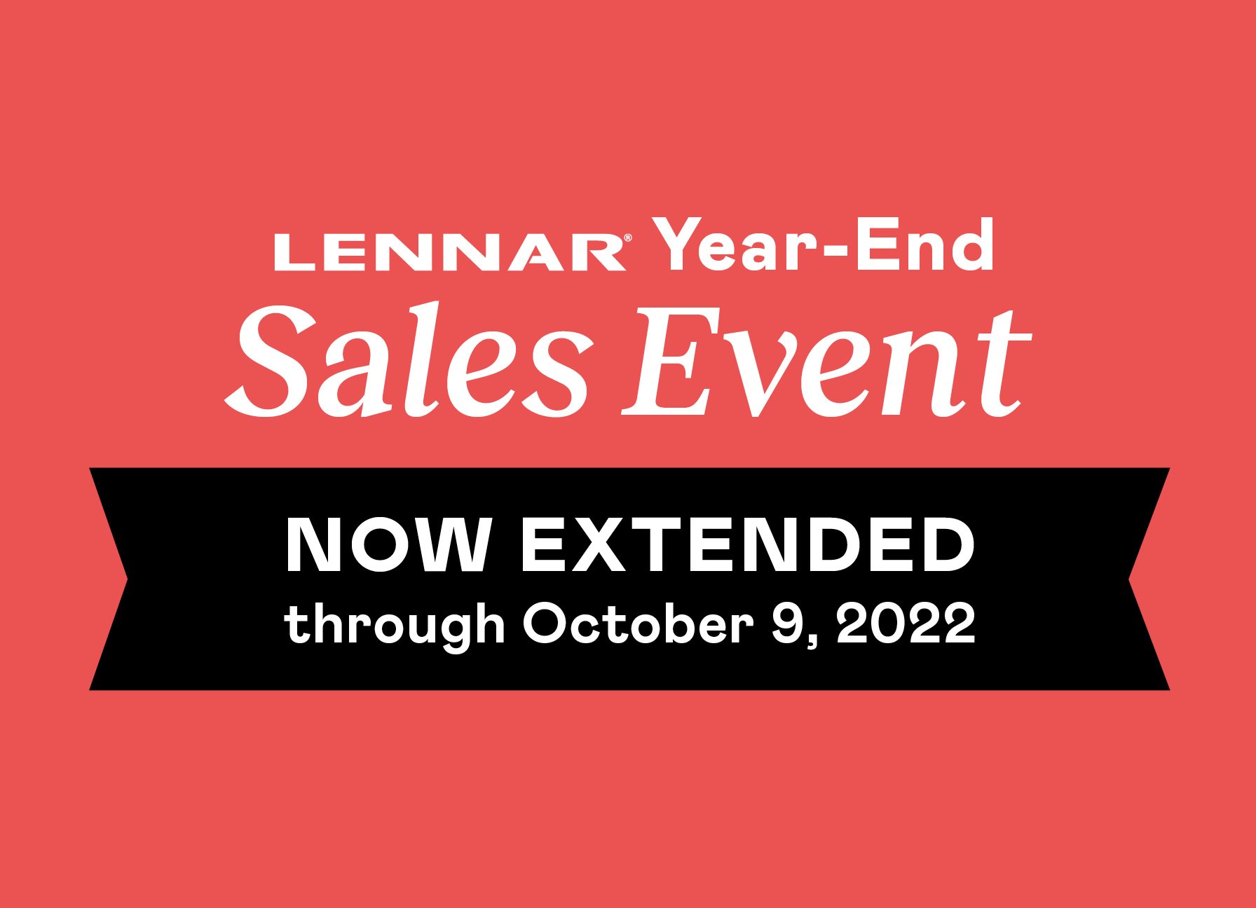 Year End Sale Now Extended