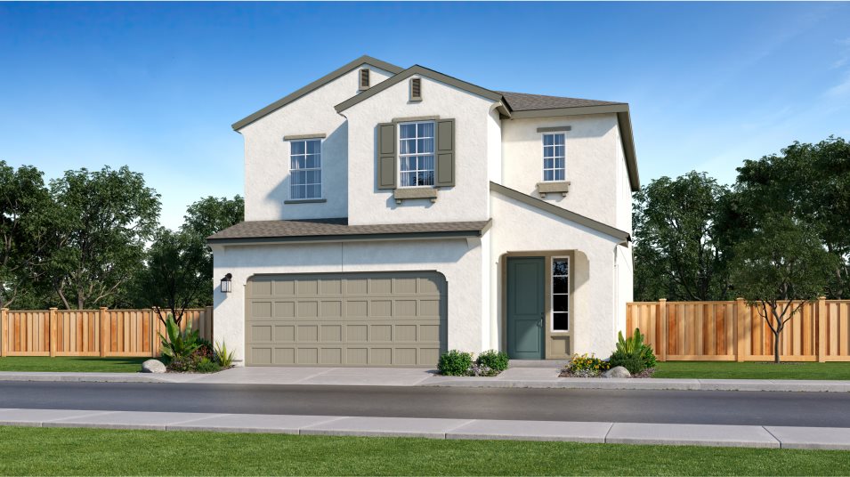 Cottage home exterior