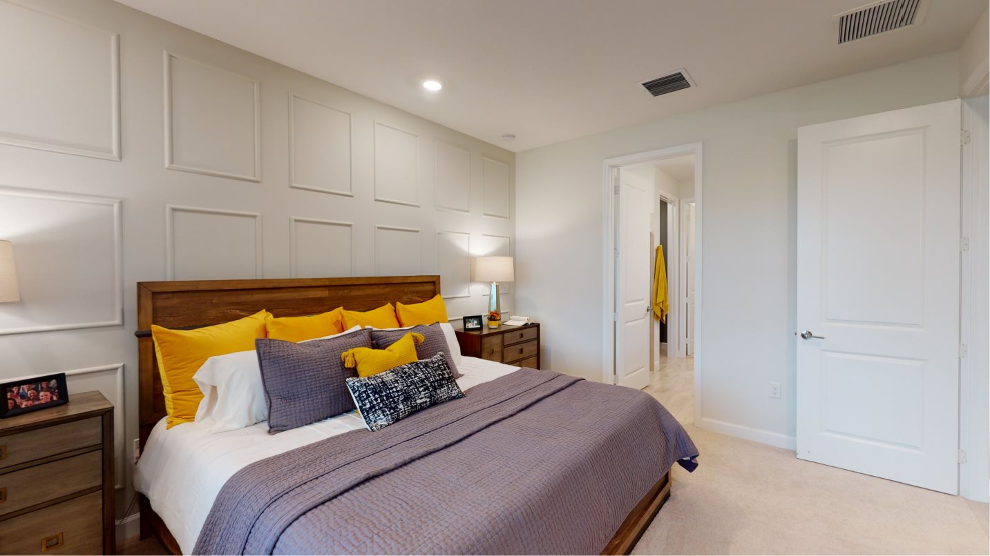 Magnolia owner's suite bedroom