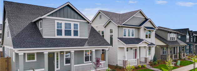 Exterior of Lennar single family home