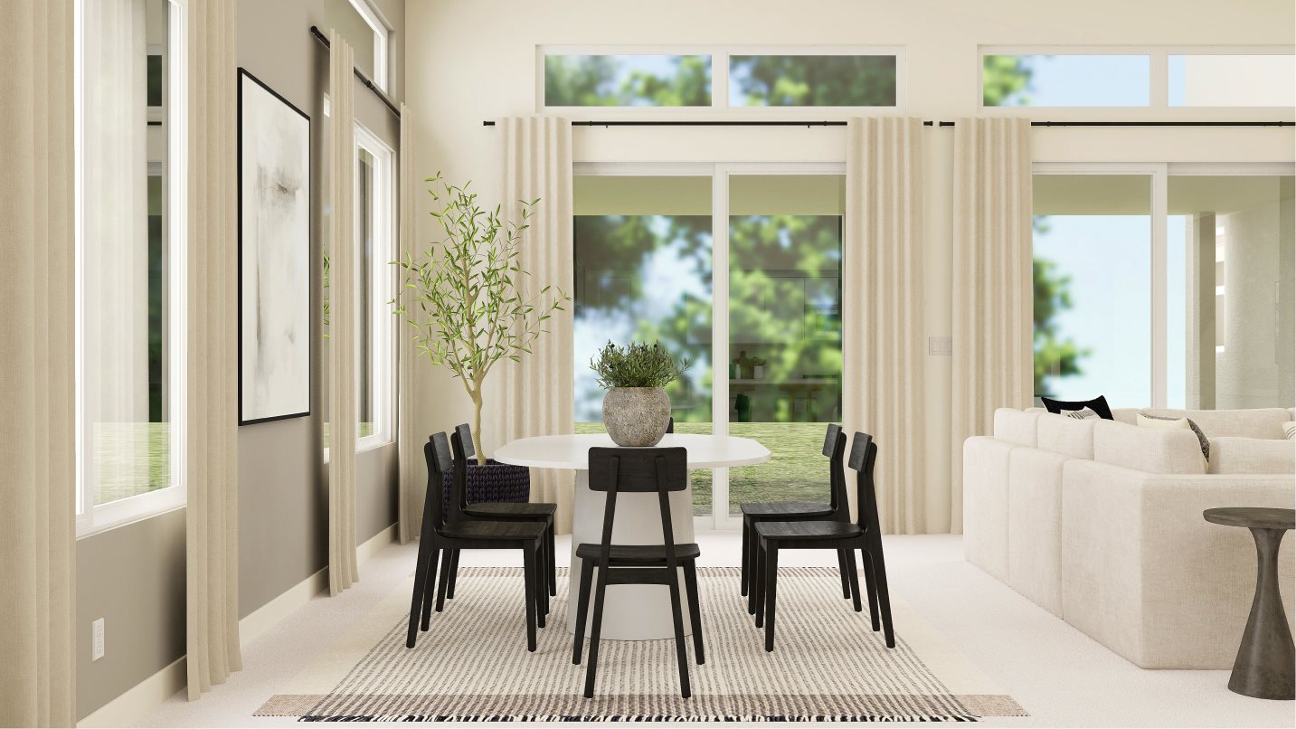 Dining room interior