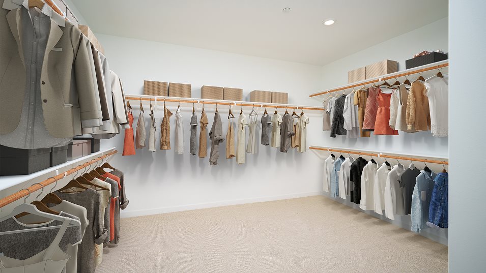Residence 3104 owners walk in closet