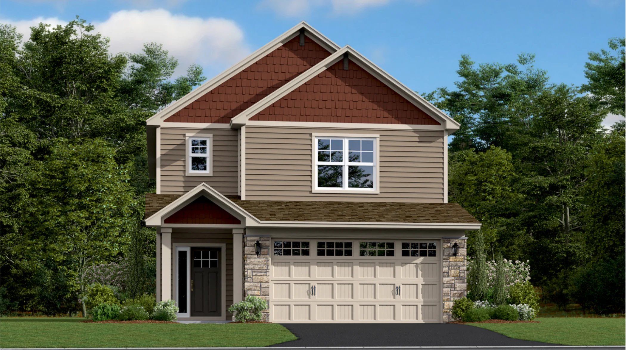 Hunter Hills Glacier Exterior Renderings