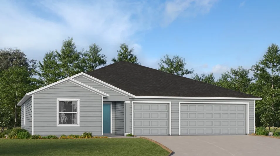 A ranch-inspired exterior 
