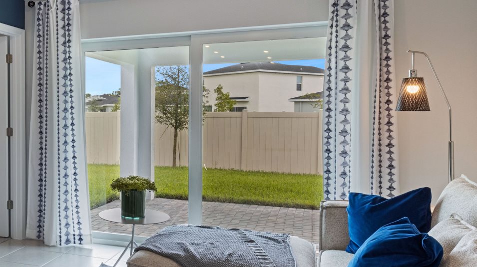 Sliding glass doors