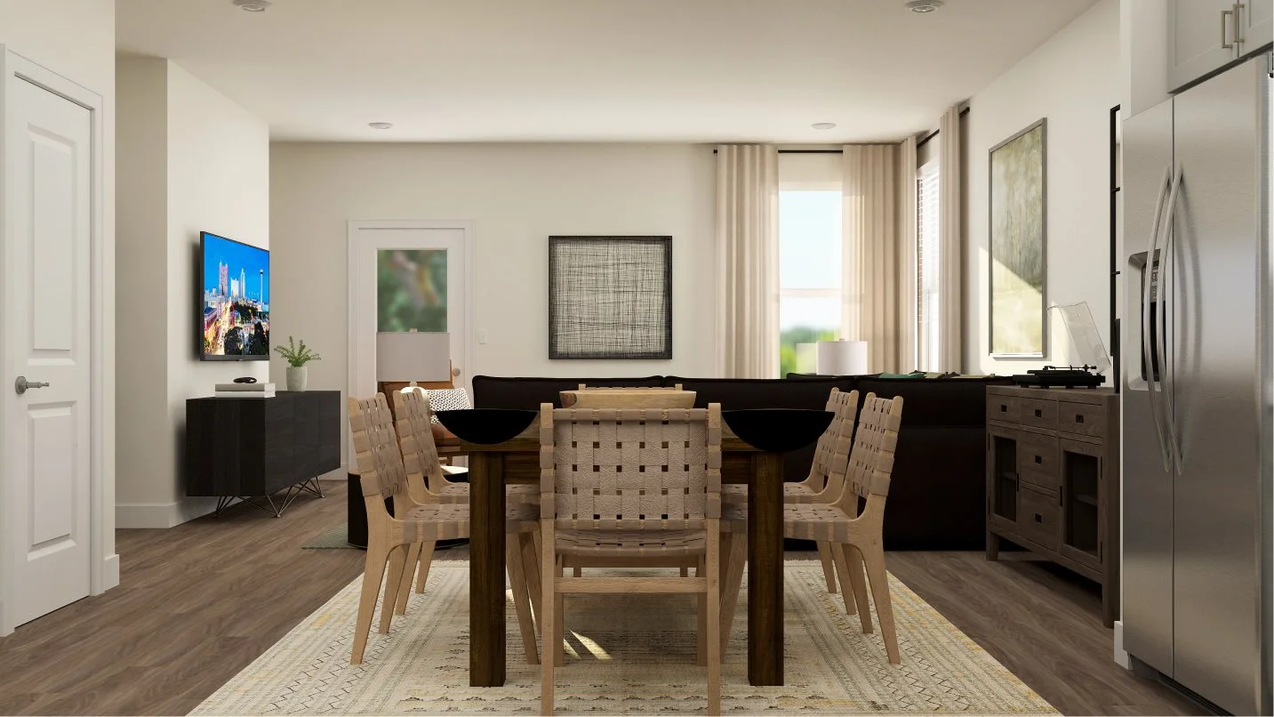 Mendocino plan breakfast nook