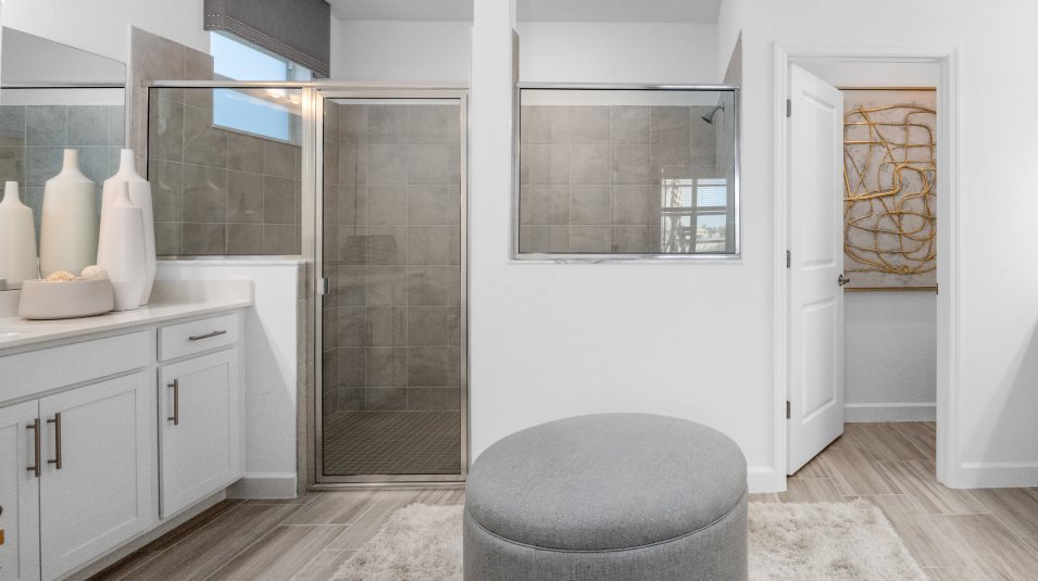 Walk in shower