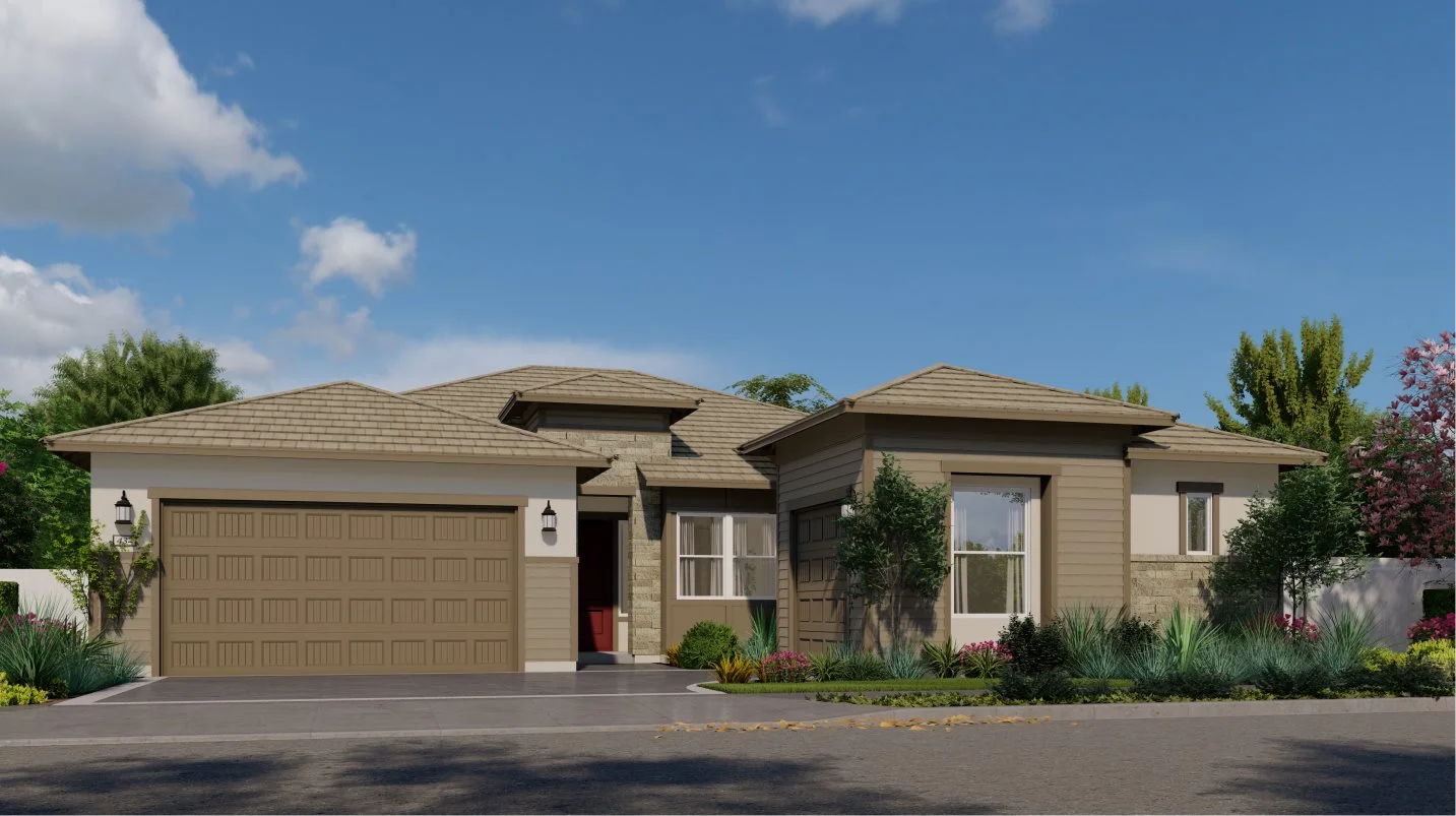 Exterior B - Artisan Prairie home 