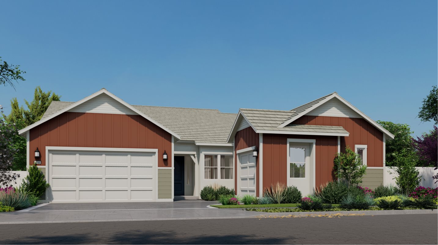 Exterior A - Classic Farmhouse home