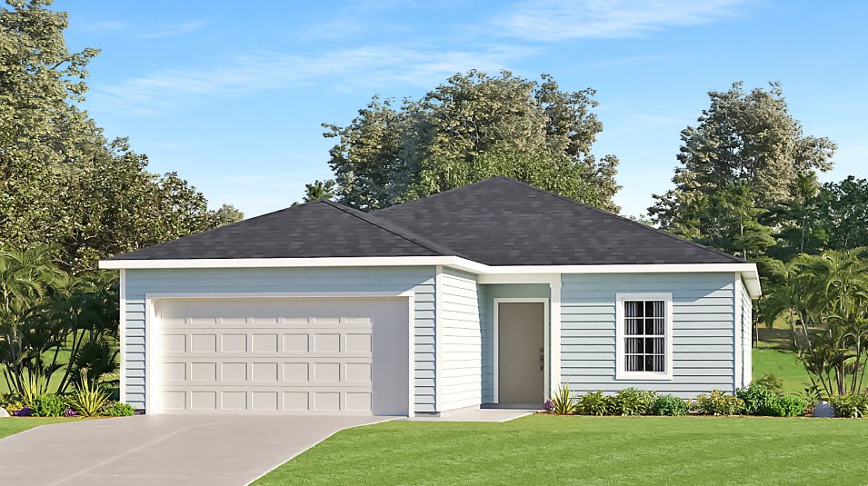 A ranch-inspired exterior 