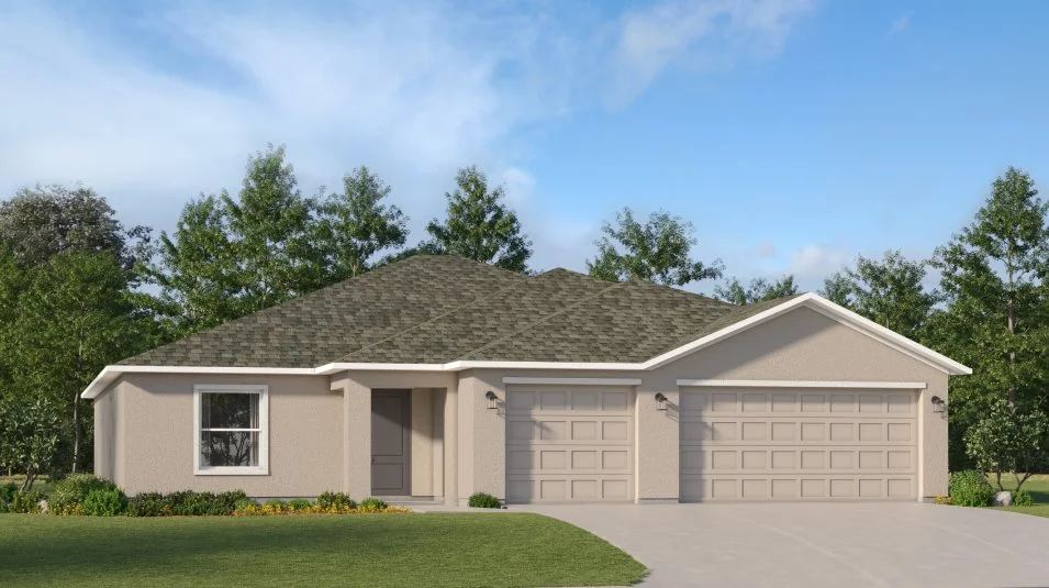 A ranch-inspired exterior 