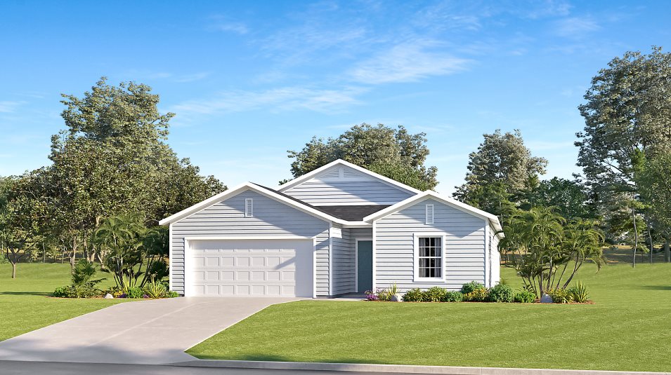 A ranch-inspired exterior 