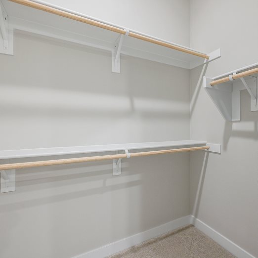 Owners suite walk in closet