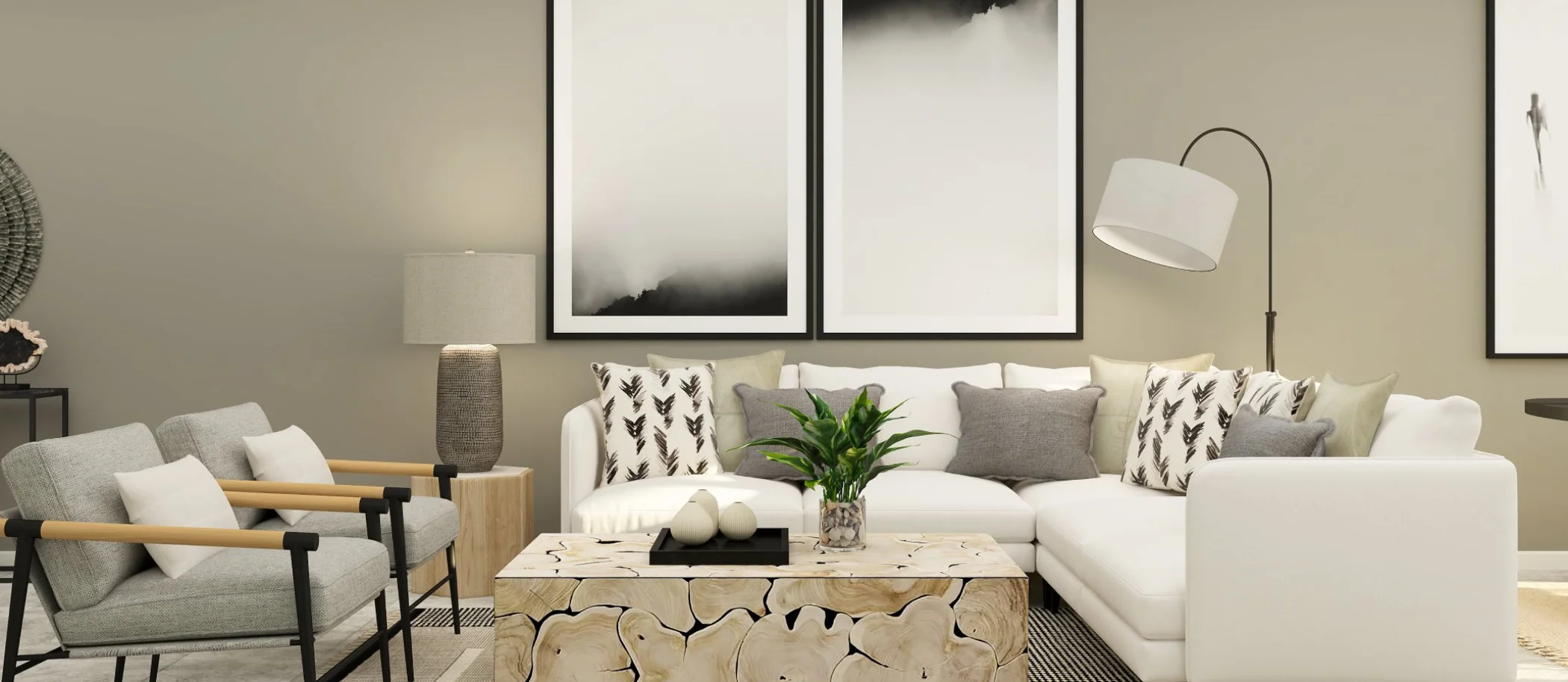 St. Thomas plan Living room