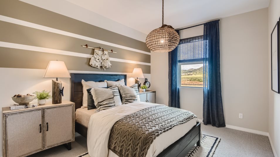 Furnished bedroom 2 