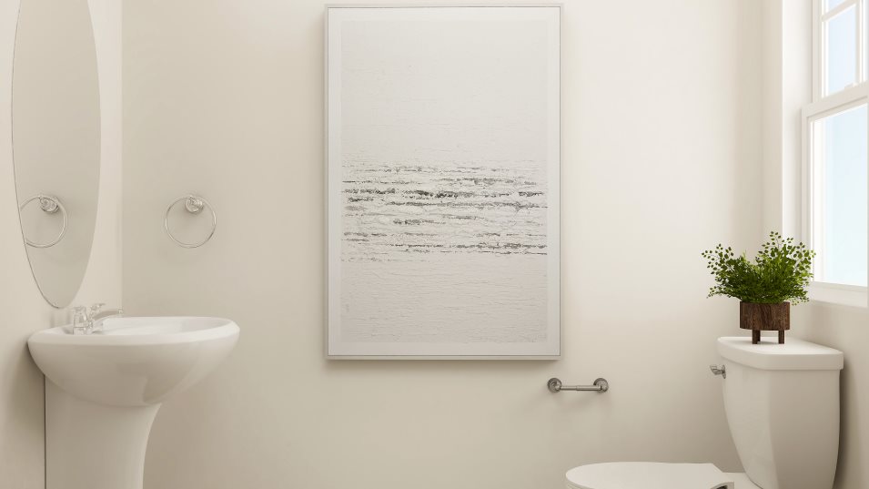 Chardonnay powder room